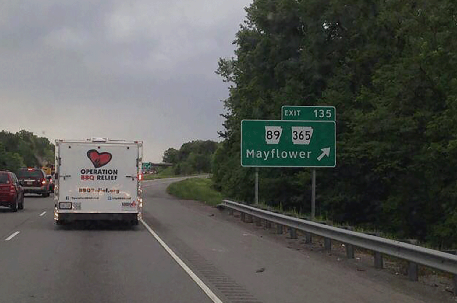 Mayflower, Arkansas (Tornado) / 23,400 Meals Over 7 Days Operation