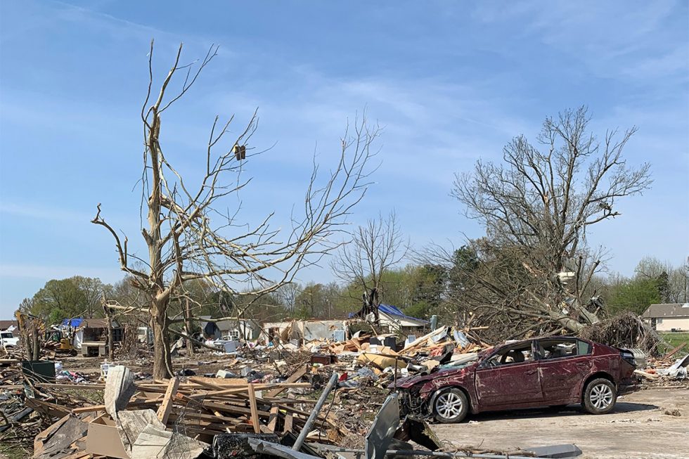 Jonesboro, Arkansas (Tornado) / 1,700 Meals Over 2 Days Operation BBQ