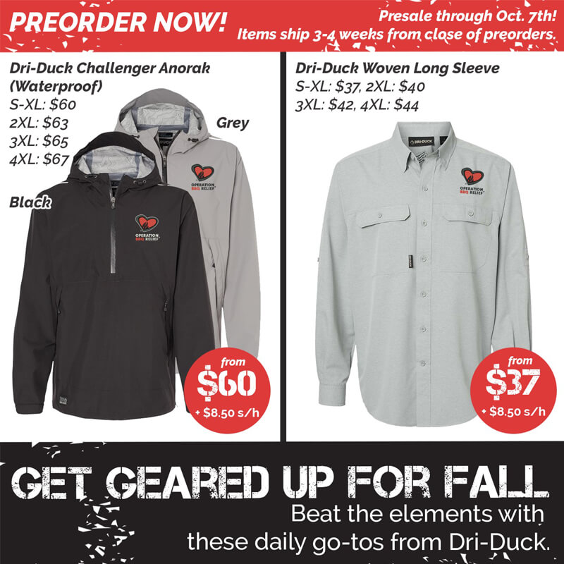 Shirts and jackets