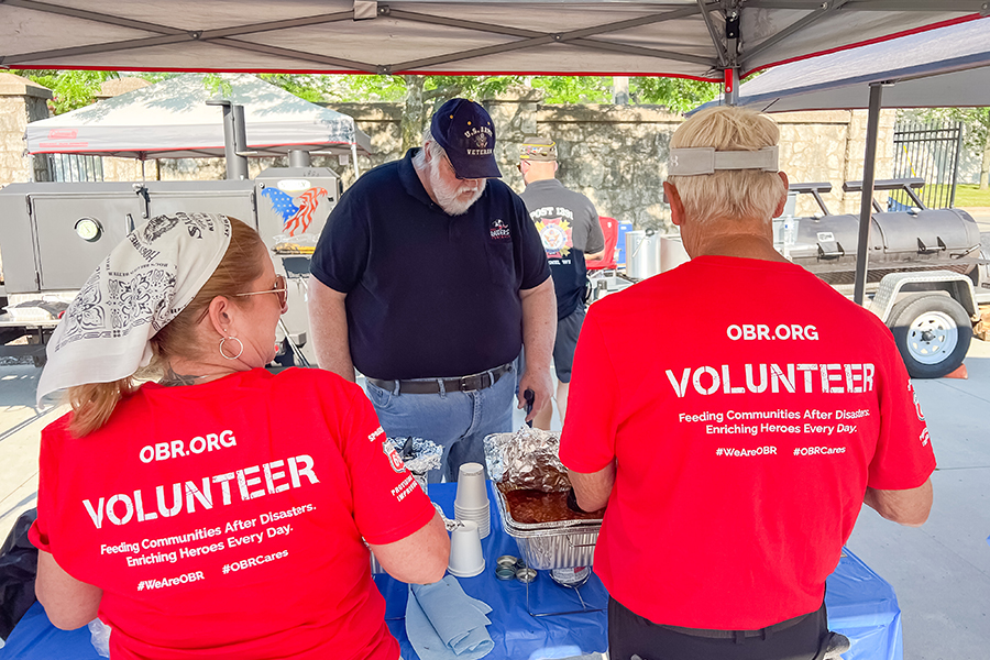Volunteer workers