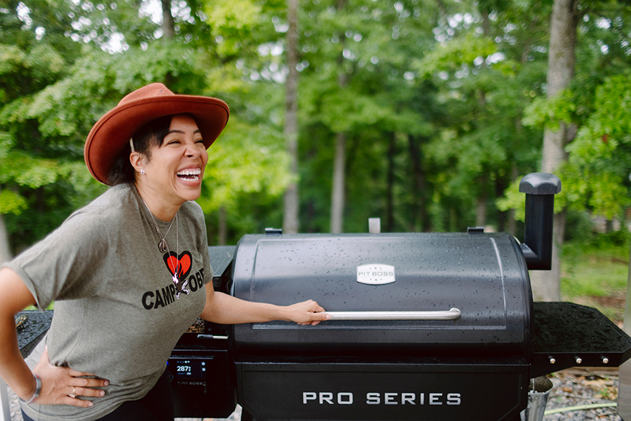 Grilling demo