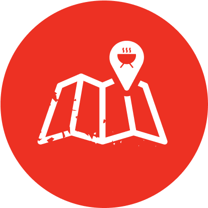 Graphical icon of map