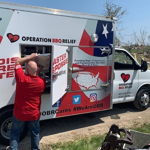 Disaster relief van