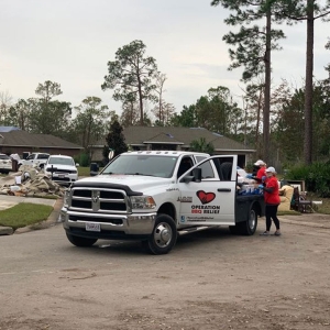 Disaster relief truck