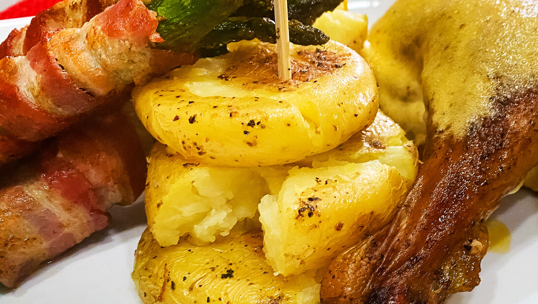 Crispy Smashed Potatoes