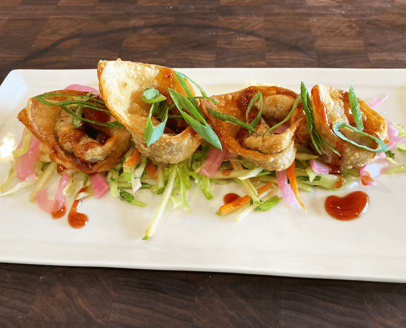 Smoked Brisket Wontons