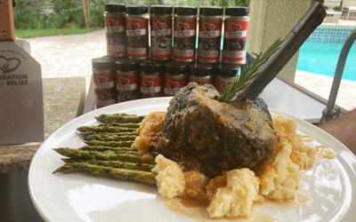 Smoked Beef Rib Osso Bucco