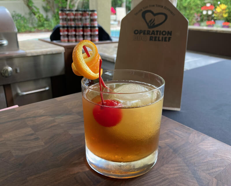 Smoked Cherry Old Fashioned