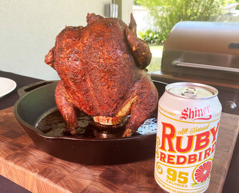 Smoked Beer Can Chicken