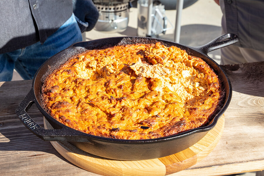 Spicy Buffalo Chicken Dip with Mike Golic and Bryan Mroczka