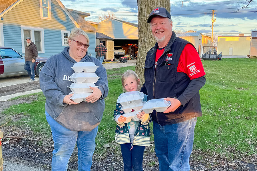 Logan County, Ohio (Tornado) / 1,326 Meals Over 3 Days