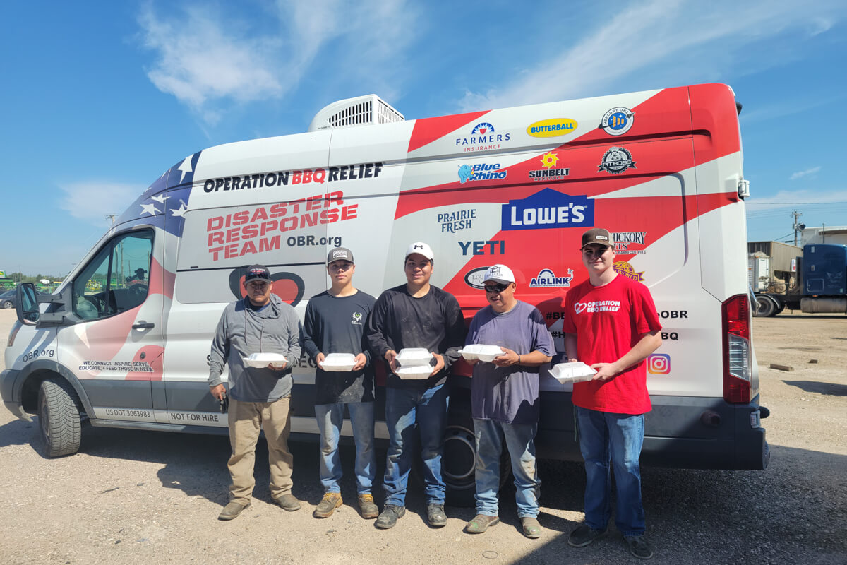 Perryton, Texas (Tornado) / 7,250 Meals Over 11 Days