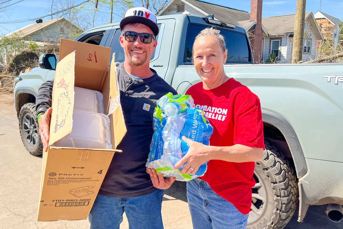 Yazoo City, Mississippi (Tornado) / 6,500 Meals Over 9 Days