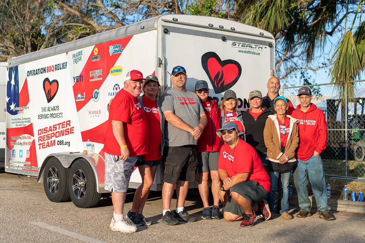 Port Charlotte, Florida (Hurricane) / 865,603 Meals Over 38 Days