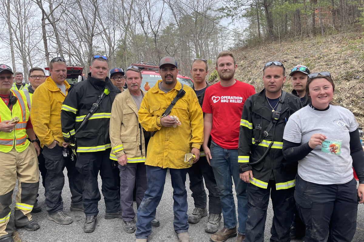 Pigeon Forge, Tennessee (Wildfire) / 2,215 Meals Over 7 Days