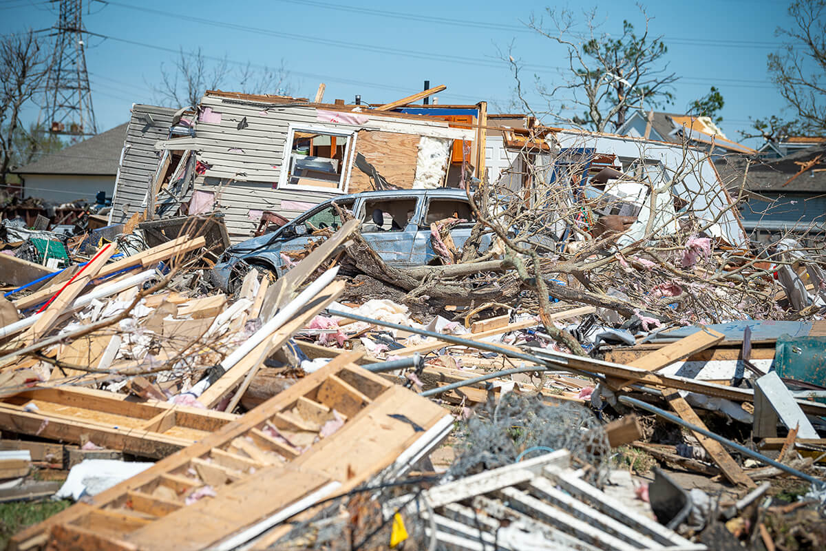 New Orleans, Louisiana (Tornado) / 3,900 Meals Over 7 Days