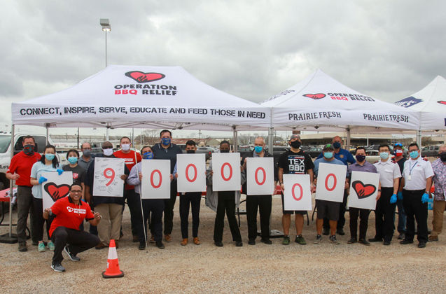 Houston, Texas (Winter Storm) / 37,000 Meals Over 9 Days