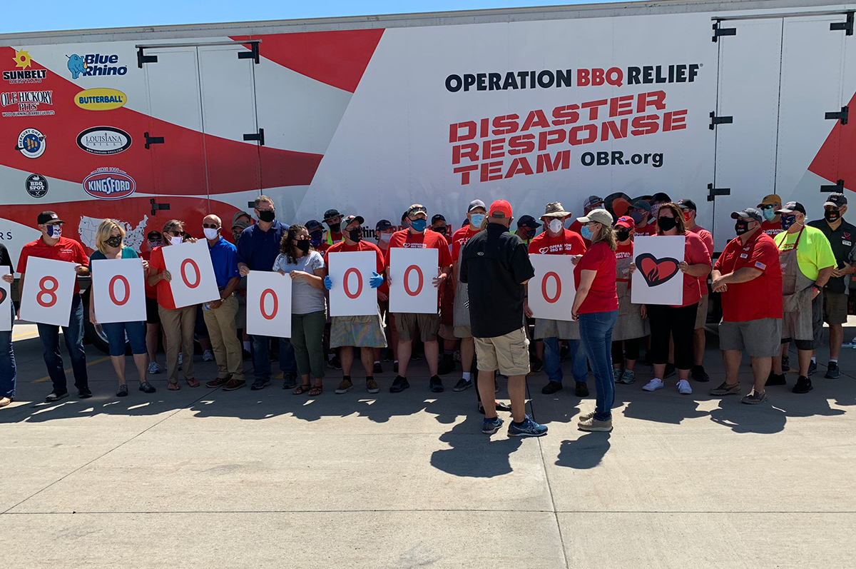 Cedar Rapids, Iowa (Derecho) / 70,360 Meals Over 10 Days