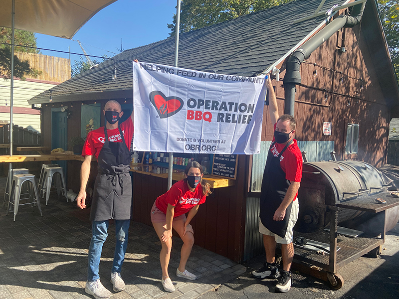 Ashland, Oregon (Wildfire) / 4,990 Meals Over 11 Days