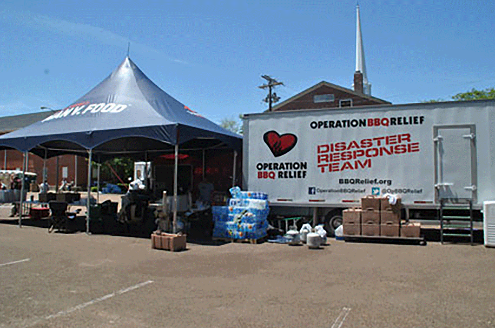 Louisville, Mississippi (Tornado) / 11,060 Meals Over 5 Days