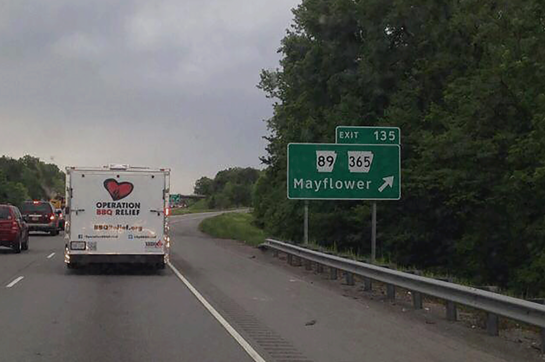 Mayflower, Arkansas (Tornado) / 23,400 Meals Over 7 Days