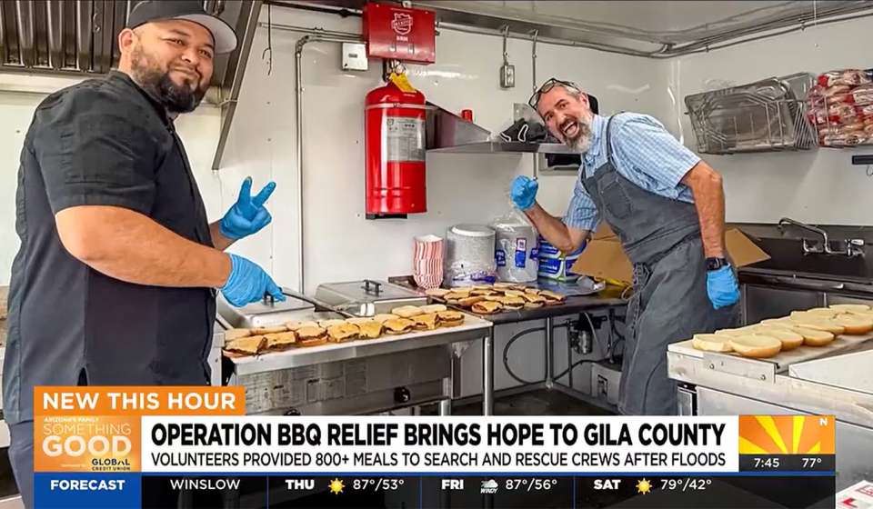 Operation BBQ relief brings home to Gila County after floods