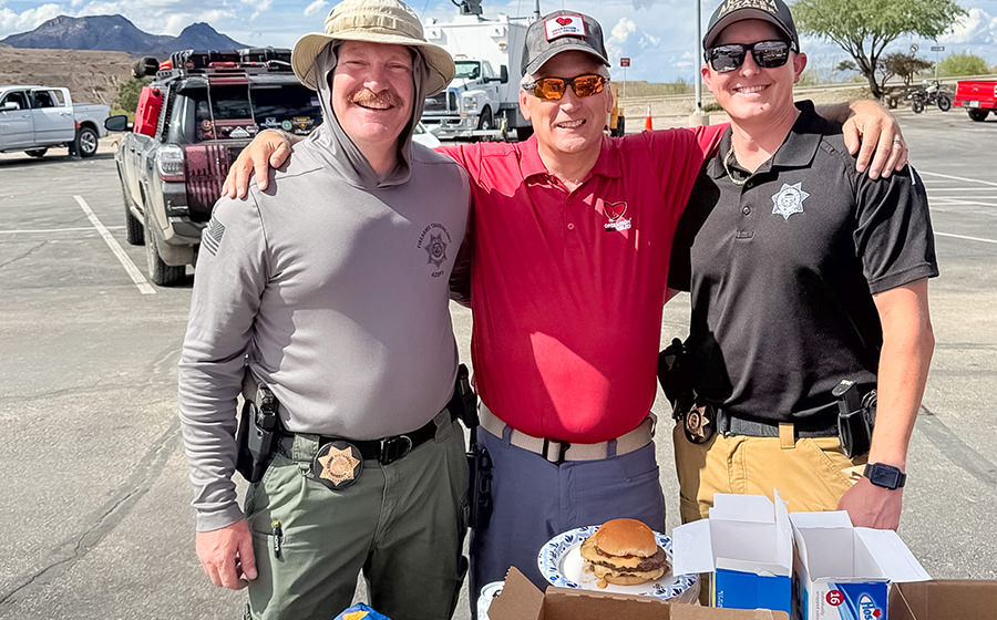 Gila County, Arizona (Flooding) / 3,825 Meals Over 9 Days