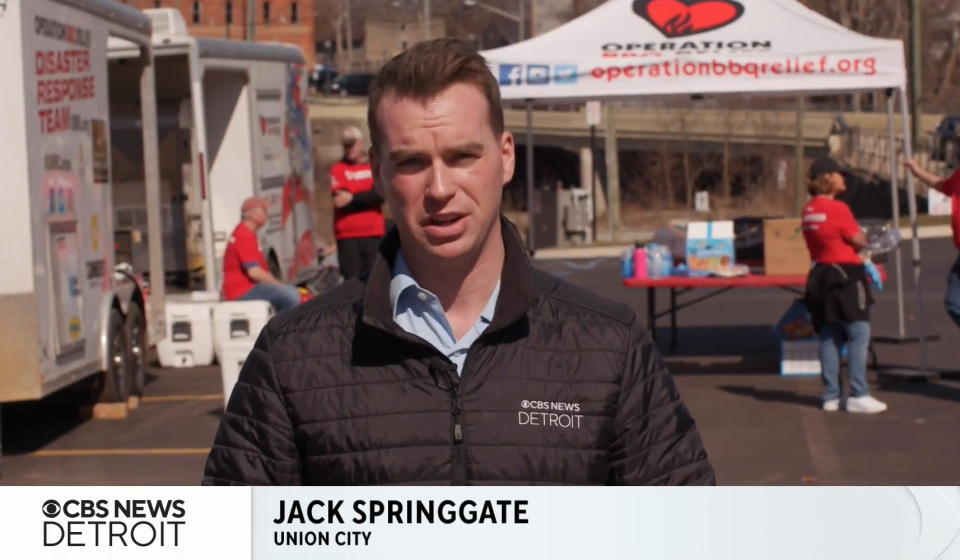 Operation BBQ Relief helping with Southwest Michigan tornado recovery