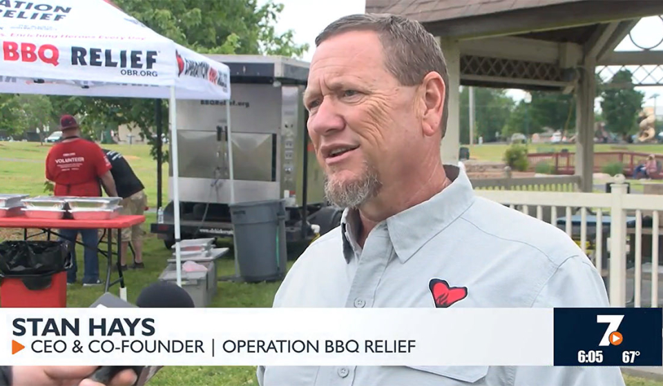 Operation BBQ relief commemorates anniversary