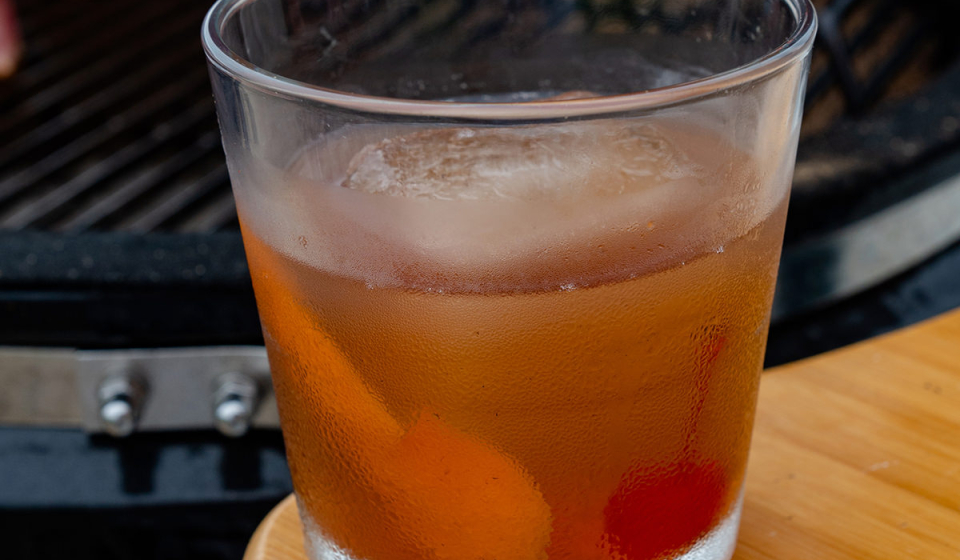 Smoked Cherry Old Fashioned