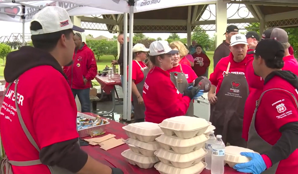 Operation BBQ Relief honors community with food and festivities