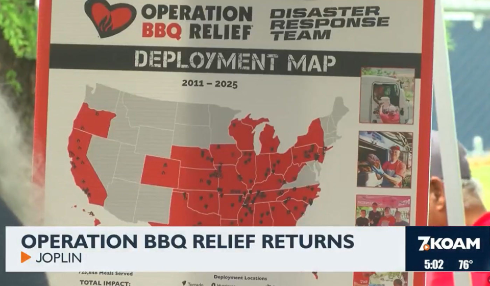 Operation BBQ Relief Serves the Community