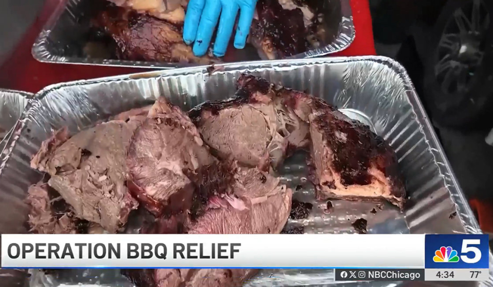 Texas rapper, Operation BBQ relief step up to help NW Indiana residents after storms