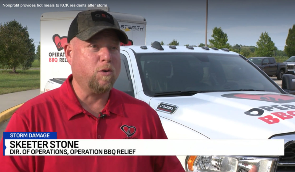 Nonprofit provides hot meals to Kansas City, Kansas residents affected by severe storm